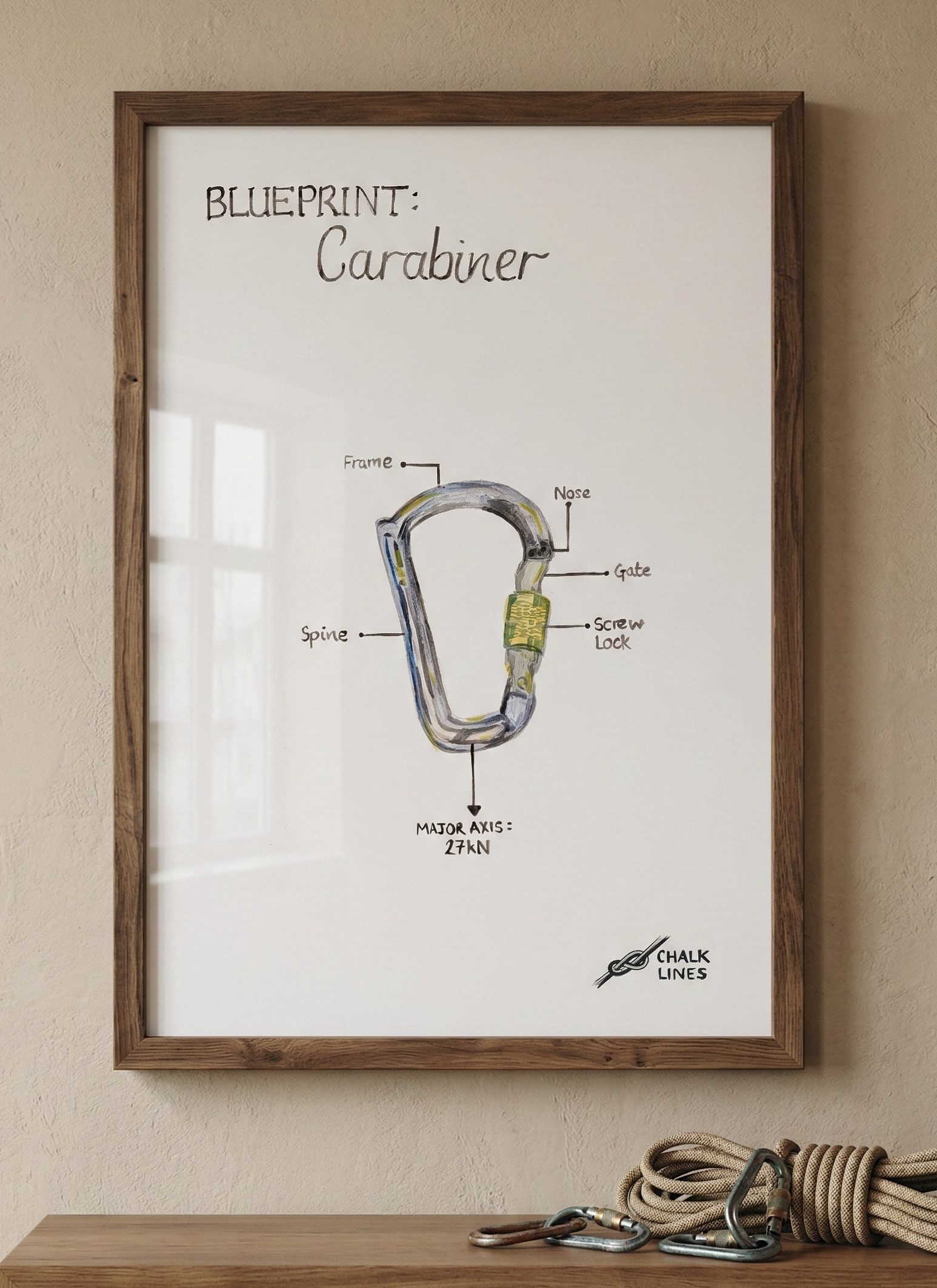 Blueprint: Carabiner